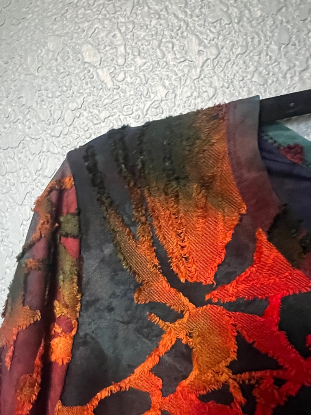 Caleaas Tunic Size Large Multi Abstract Pullover - Picture 4 of 8